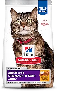 Best Cat Food for Sensitive Stomach in 2025: Vet-Reviewed Solutions 1 Hill's Science Diet Sensitive Stomach & Skin