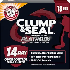 Best Cat Litter for Senior Cats in 2025: Vet-Approved Comfort & Accessibility Guide 4 Arm & Hammer Clump & Seal Platinum
