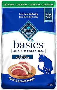 Best Cat Food for Sensitive Stomach in 2025: Vet-Reviewed Solutions 2 Blue Buffalo Basics Limited Ingredient Diet