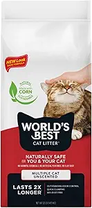Best Cat Litter for Senior Cats in 2025: Vet-Approved Comfort & Accessibility Guide 3 World's Best Cat Litter (Corn Formula)