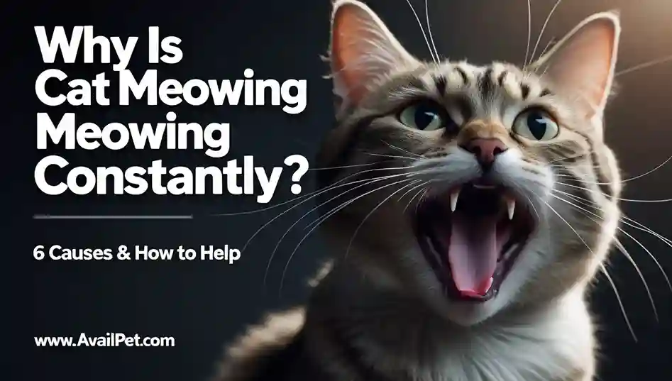 Cat Meowing Constantly