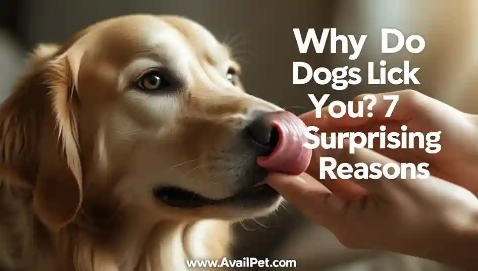 why do dogs lick you