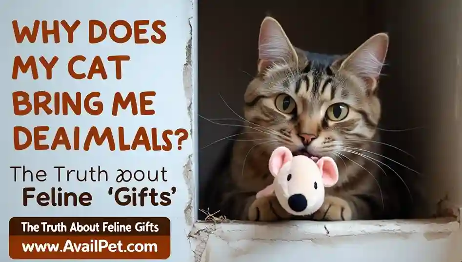 why does my cat bring me dead animals
