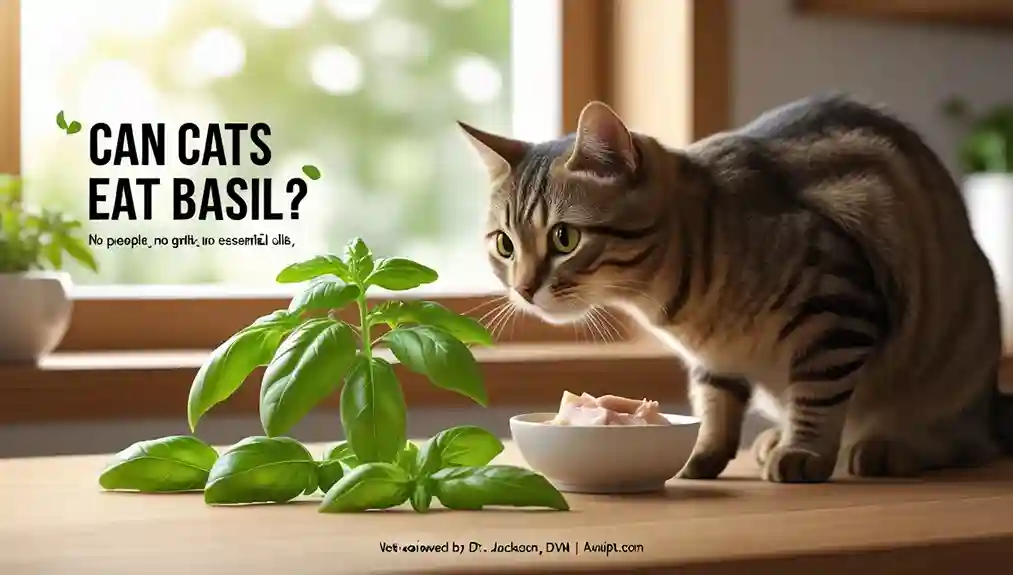 Can Cats Eat Basil