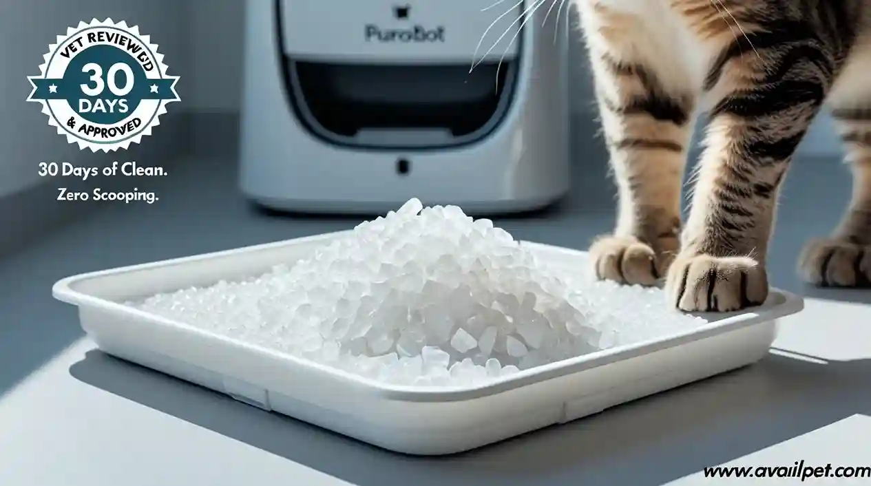 Home 23 PETKIT Crystal Cat Litter with Tray