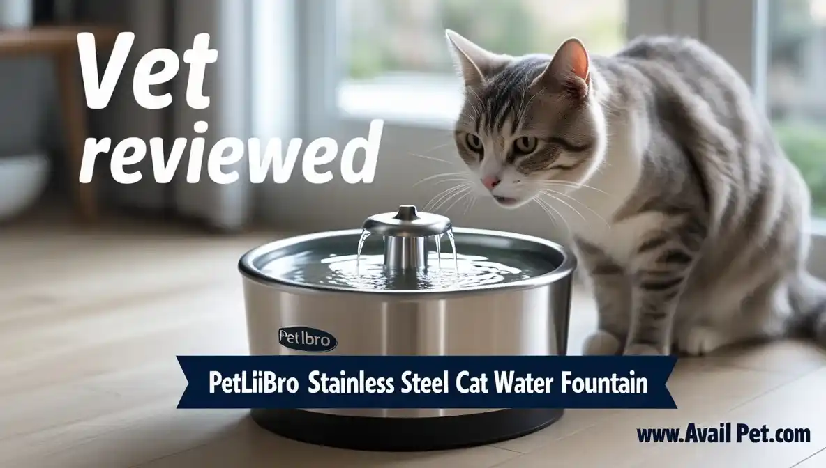 PETLIBRO Stainless Steel Cat Water Fountain