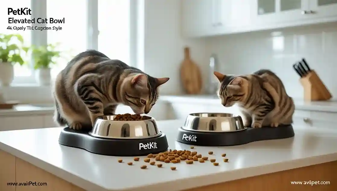 Home 26 Petkit elevated cat bowl