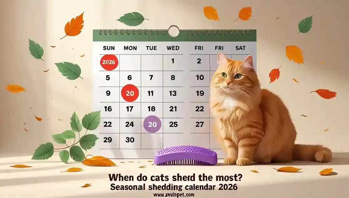 when do cats shed the most