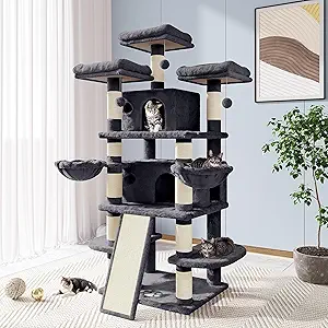 Cat Tree for Multiple Cats 2026 — 5 Multi-Level Towers for 2-6 Cat Households 3 Allewie Cat Tree