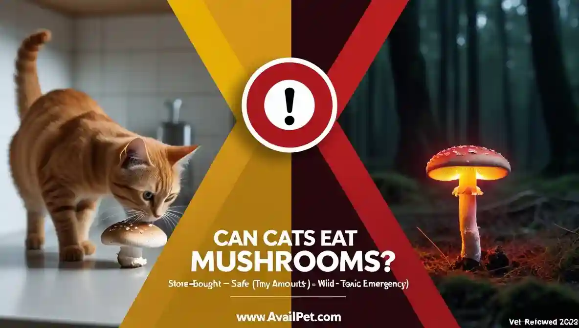 Can Cats Eat Mushrooms