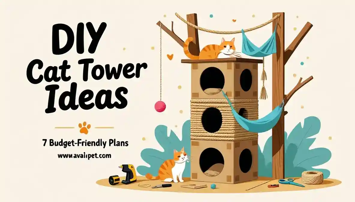 Home 7 DIY cat tower ideas