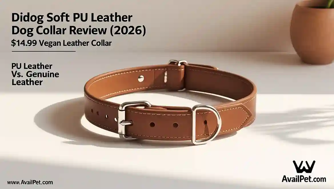 Didog Soft PU Leather Dog Collar Review