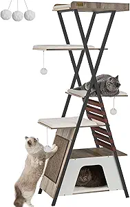 Modern Cat Tree 2026 — 5 Stylish Cat Towers That Blend with Your Home Decor 3 FourFurPets Modern cat tree