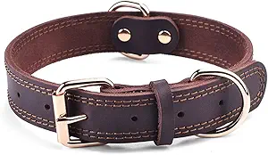 Genuine Leather Dog Collar