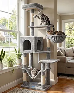 Cat Tree with Hammock 2026 — 5 Cozy Picks Cats Love to Lounge In 3 Hey brother Cat Tree with Hammock
