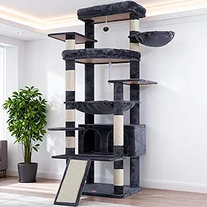 Cat Tree for Multiple Cats 2026 — 5 Multi-Level Towers for 2-6 Cat Households 6 Heybly Cat Tree for Multiple cats