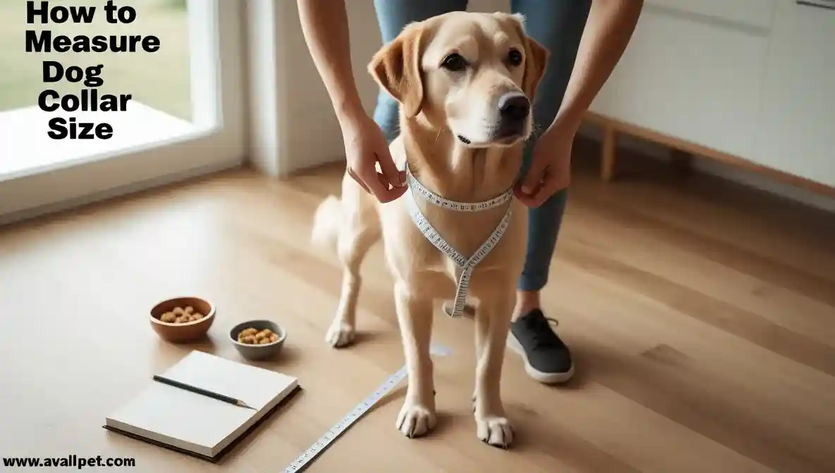 How to measure dog collar size