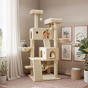 Cat Tree for Overweight Cats 2026 — 5 Sturdy Picks That Support 20–33+ lbs 2 SHA CERLIN Cat Tree