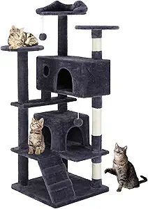 Cat Tree with Condo 2026 — 5 Cozy Hideaways Cats Love 4 Sweetcrispy cat tree with condo