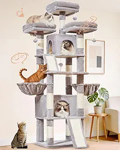 Best Cat Tree for Large Cats 2026 — Vet-Reviewed for 15+ lb Cats 6 Taoqimiao Cat Tree