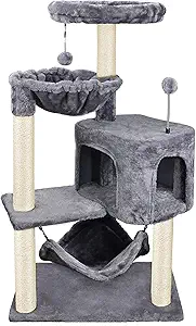 Cat Tree with Hammock 2026 — 5 Cozy Picks Cats Love to Lounge In 5 YUNIQUE Cat Tree with Hammock