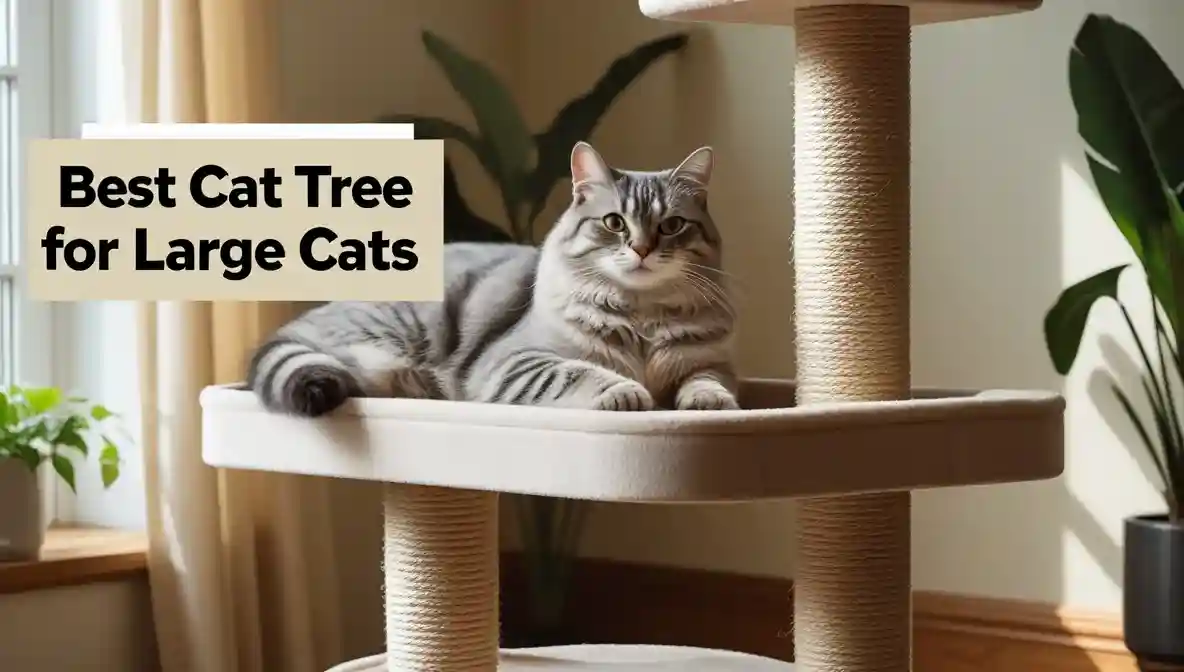 Home 8 best cat tree for large cats