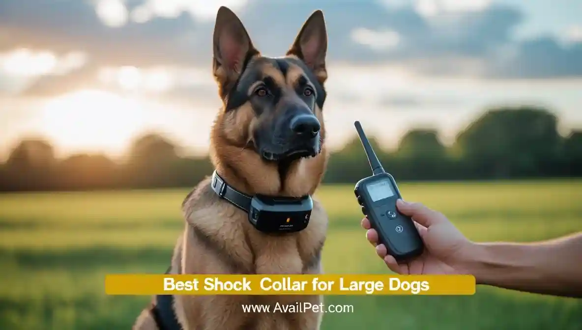 best shock collar for large dogs
