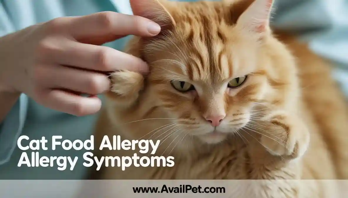 cat food allergy symptoms