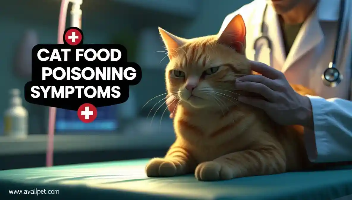 cat food poisoning symptoms