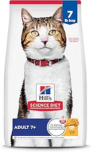 hill's science diet senior cat food