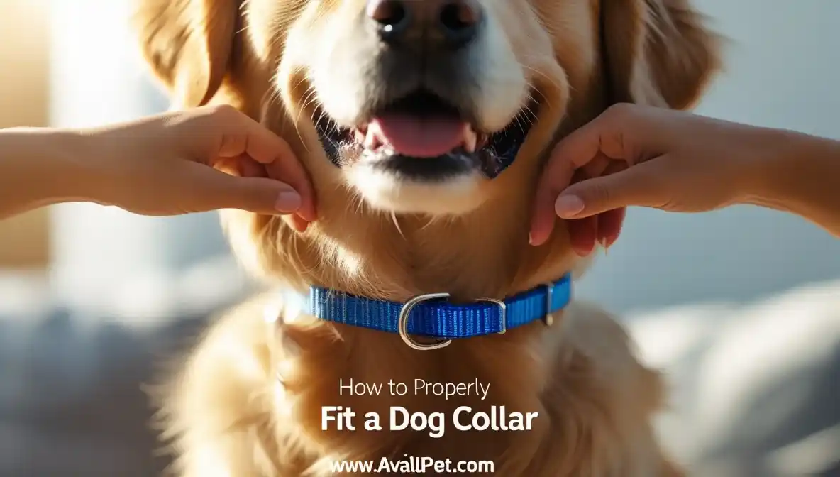 how to properly fit a dog collar