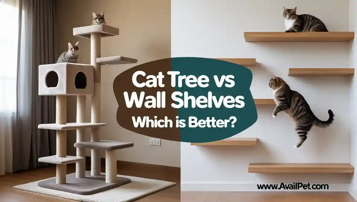Home 8 Cat tree vs Wall mounted shelves
