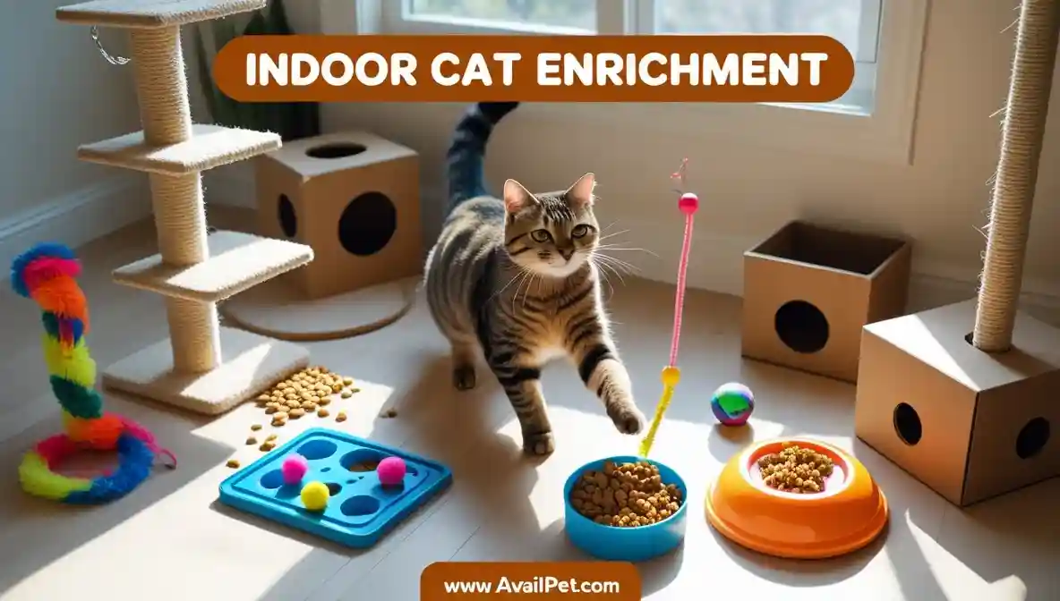 Home 7 Indoor cat enrichment ideas