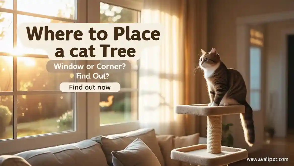 Where to place a cat tree